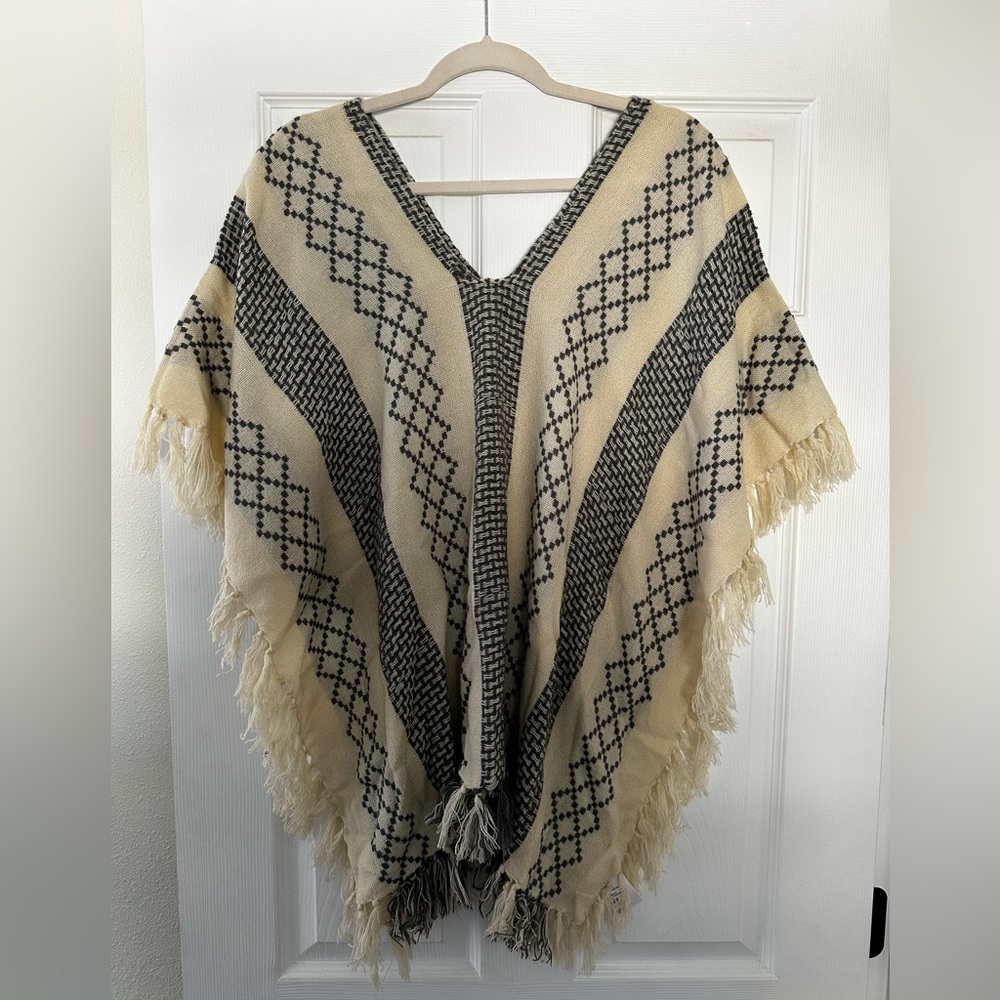 Nordstrom sweater poncho